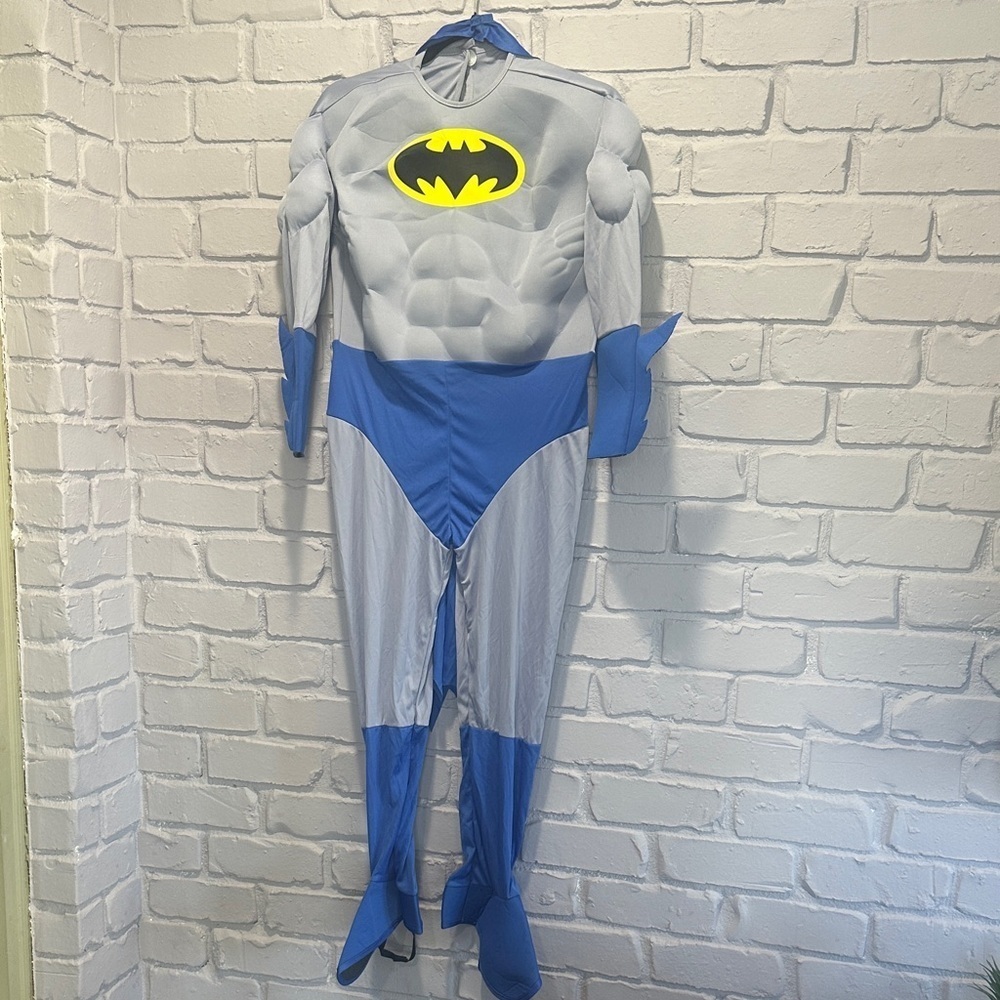 Kids Superhero Costume - Blue and Gray size M